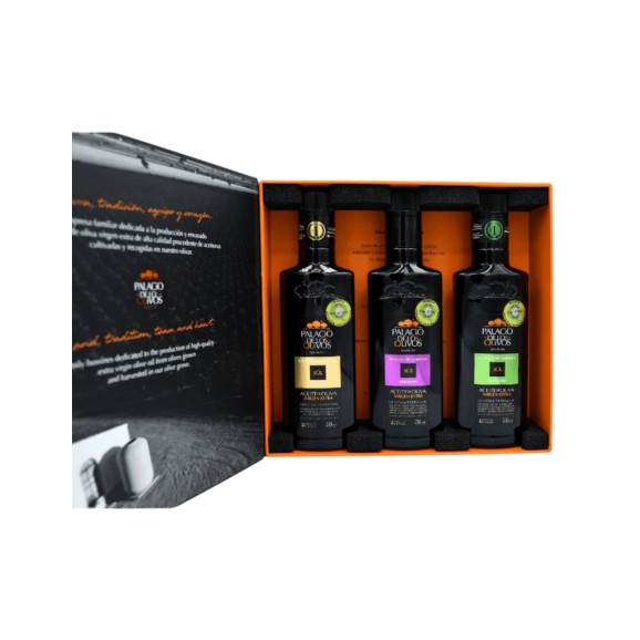 Palacio de los Olivos 3 Varieties Case 3x250 ml.