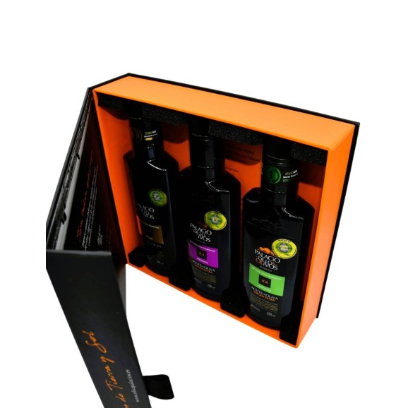 Palacio de los Olivos 3 Variétés Coffret 3x250 ml.