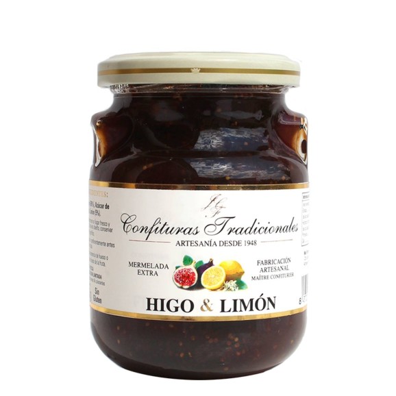 Confituras Tradicionales Mermelada Higo y Limón 300 gr.