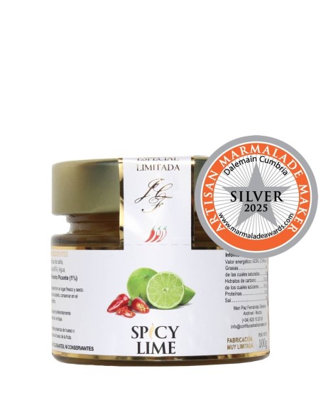 Confituras Tradicionales Mermelada Lima Picante "Spicy Lime" 100 gr.