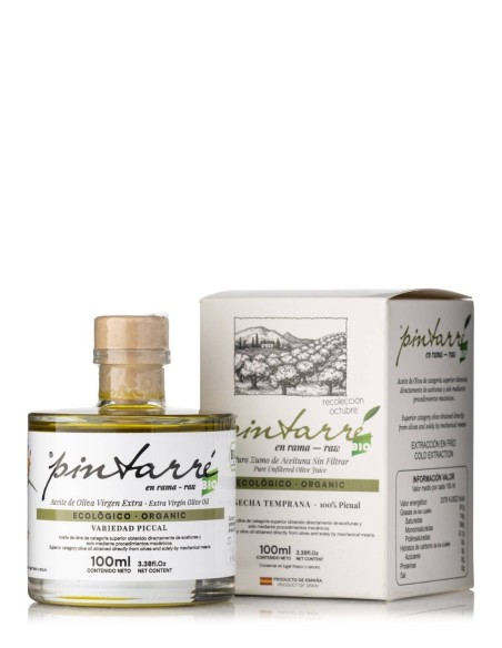Pintarré Sin Filtrar BIO Cosecha Temprana Estuche 100 ml.