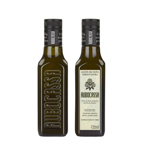 Aubocassa Arbequina Glass bottle 250 ml.