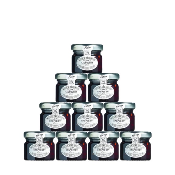 Wilkin & Sons Tiptree Himbeerkonfitüre Packung mit 72 Gläsern 28 gr.