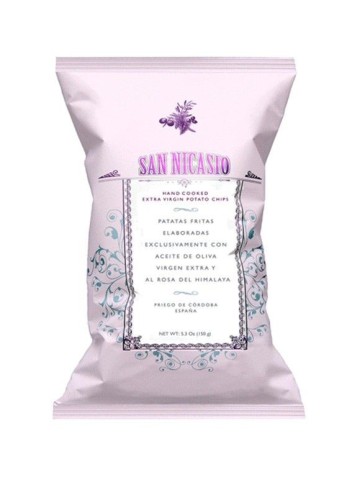San Nicasio Kartoffelchips mit rosa Himalaya-Salz 150 gr - Oliva Oliva