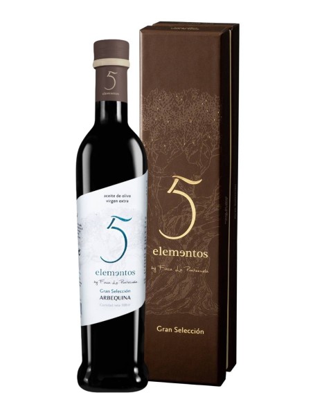 Finca La Pontezuela 5 Elementos Gran Selección Arbequina Etui 500 ml.