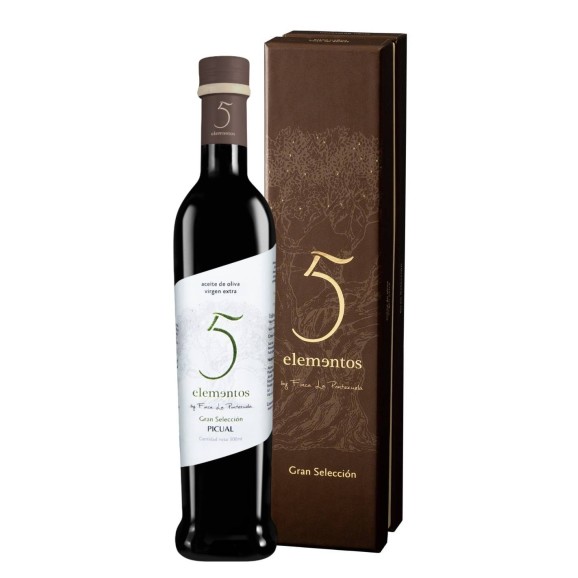 Finca La Pontezuela 5 Elementos Gran Selección Picual Étui 500 ml.