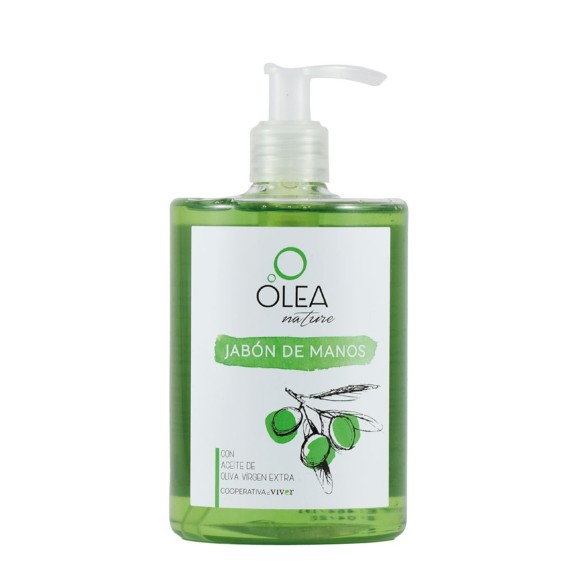 Olea Nature Savon liquide pour les mains à l'Huile d'Olive Vierge Extra Bouteille 500 ml.