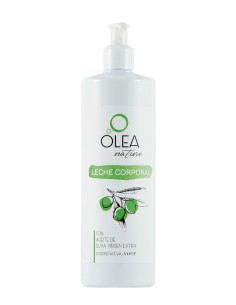 Olea Nature Körpermilch mit Nativem Olivenöl Extra Flasche 500 ml.