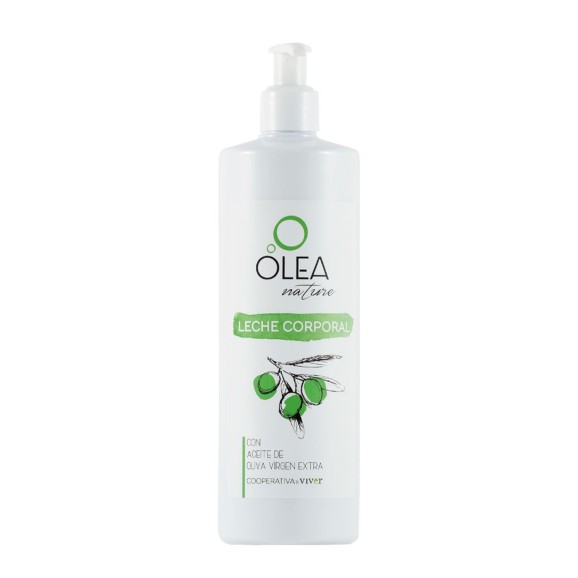 Olea Nature Body Milk with Extra Virgin Olive Oil Bottle 500 ml.