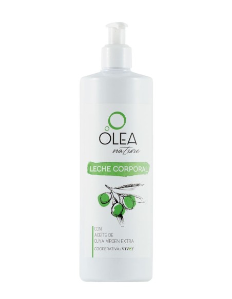 Olea Nature Körpermilch mit Nativem Olivenöl Extra Flasche 500 ml.