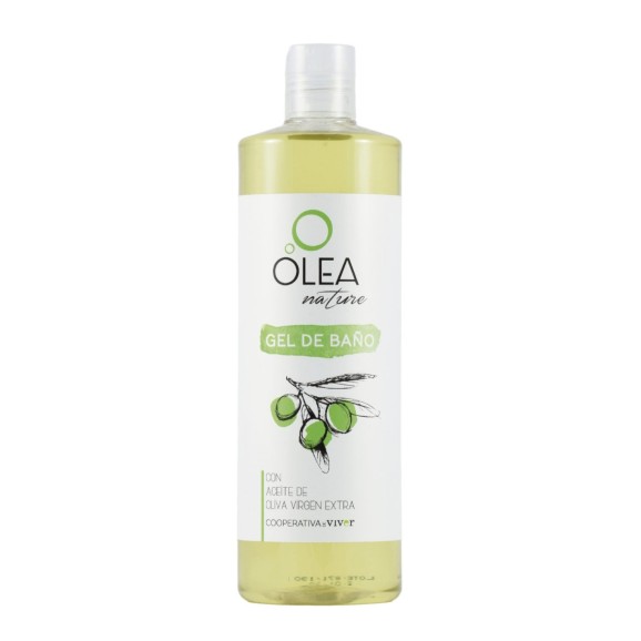 Olea Nature Gel de bain à l'Huile d'Olive Vierge Extra Bouteille 500 ml.