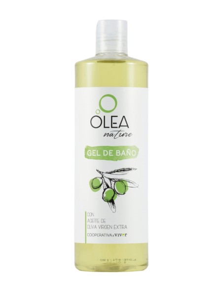 Olea Nature Bath Gel with Extra Virgin Olive Oil Bottle 500 ml.