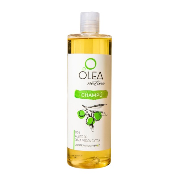 Olea Nature Shampoo mit Nativem Olivenöl Extra Flasche 500 ml.