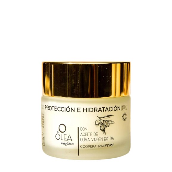 Olea Nature Crema de Día Hidratación y Protección con Aceite de Oliva Virgen Extra 50 ml.