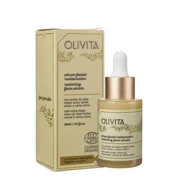 Olivita Sérum réparateur pour le visage 30 ml.