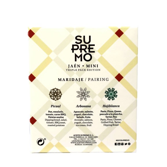 Supremo Mini-Packung Etui 3x100 ml.