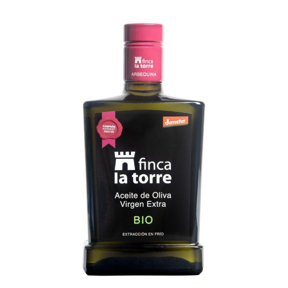 Finca La Torre Arbequina Glasflasche 500 ml.