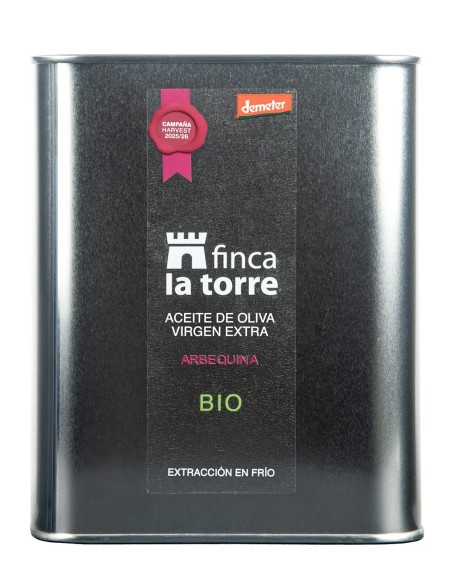 Finca La Torre Arbequina Bidon métal 2L