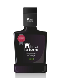 Finca La Torre Vinagre Ecológico Pedro Ximénez Botella de vidrio 250 ml.