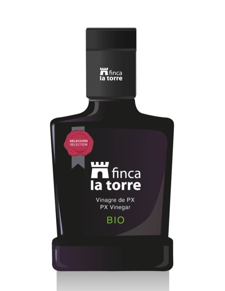 Finca La Torre Organic Vinegar Pedro Ximenez Glass bottle 250 ml.