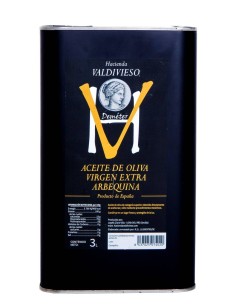 Hacienda Valdivieso Arbequina Ungefiltertes Blechdose 3L
