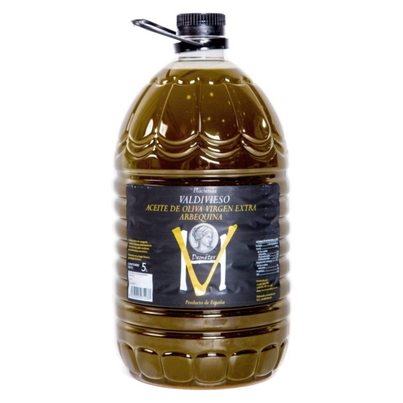 Hacienda Valdivieso Arbequina Sin Filtrar PET 5L