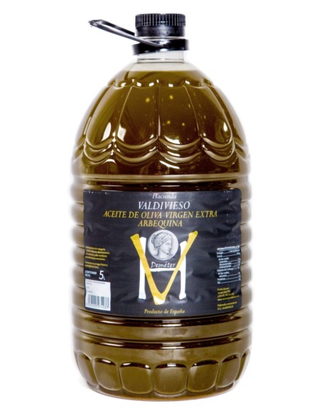 Hacienda Valdivieso Arbequina Sin Filtrar PET 5L