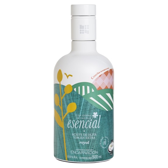 Esencial Verde Temprano Royal Bouteille en verre 500 ml.