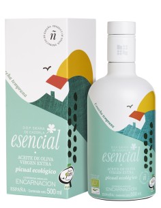 Esencial Verde Temprano Picual BIO Etui 500 ml.