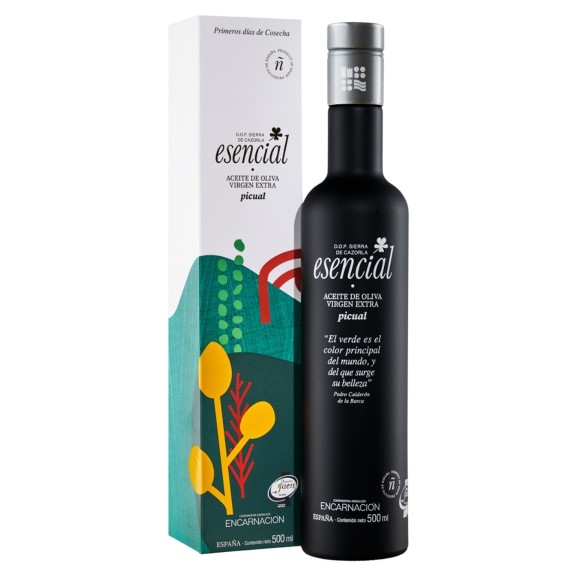 Esencial Verde Temprano Picual Limitierte Auflage Etui 500 ml.