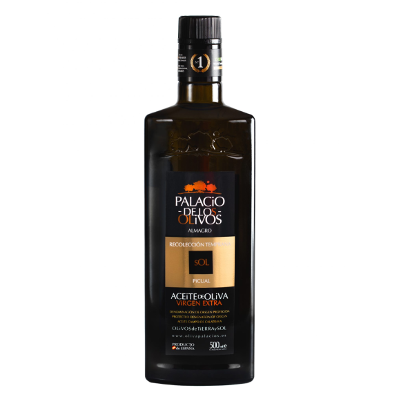 Palacio de los Olivos Picual Glasflasche 500 ml. - Oliva Oliva