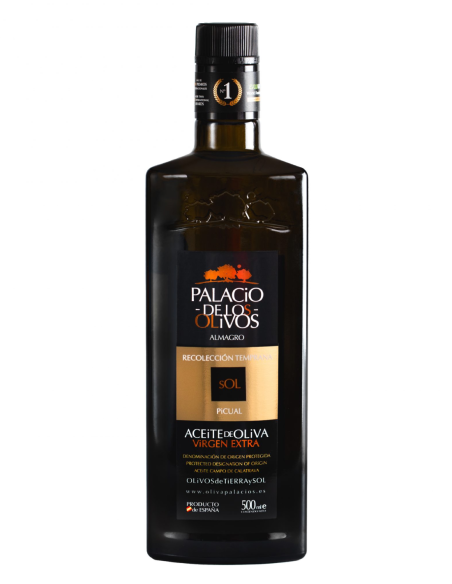 Palacio de los Olivos Picual Glasflasche 500 ml. - Oliva Oliva