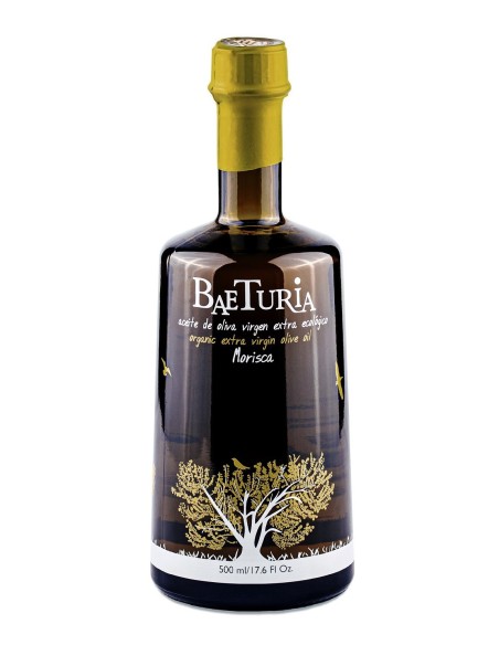 Baeturia Morisca Glasflasche 500 ml. - Oliva Oliva