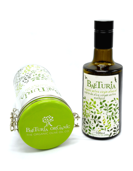 Baeturia Veridis Coffret métallique 500 ml. - Oliva Oliva
