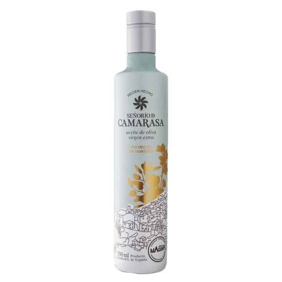 Señorío de Camarasa Picual Temprano "Recién Hecho" Botella de vidrio 500 ml.