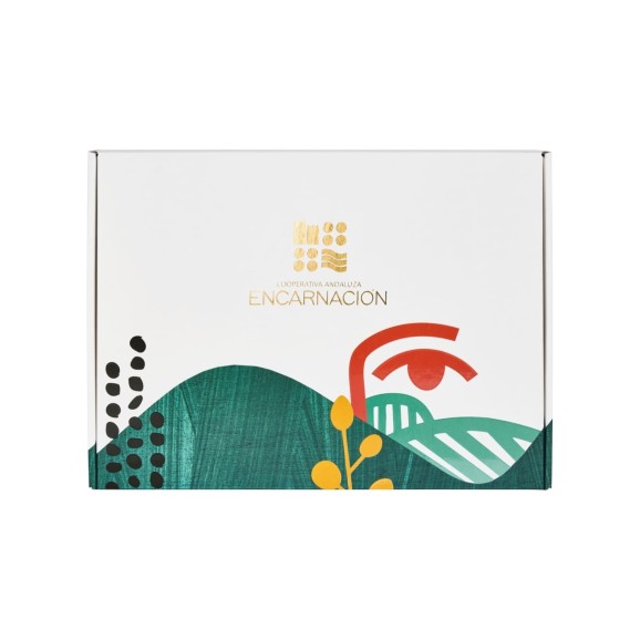 Esencial Verde Temprano Royal, Picual y Picual Ecológico Cofre