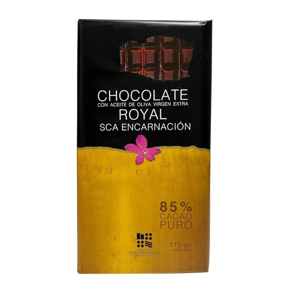 SCA Encarnación Schokolade 85 % Kakao mit EVOO Esencial Royal 115 gr.