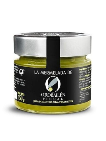 Oro Bailén Reserva Familia Mermelada de aceite de oliva Picual - 150 gr. tarro de vidrio