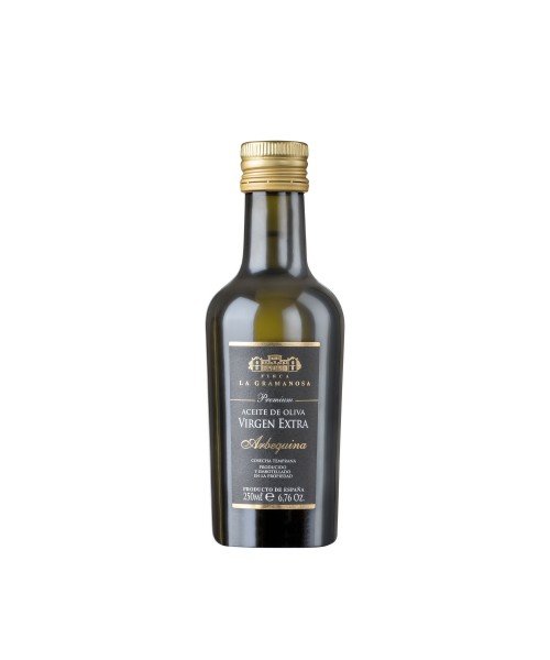 Finca La Gramanosa Arbequina Glass bottle 250 ml. - Oliva Oliva