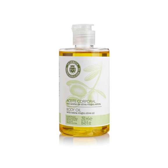 La Chinata Body oil with Olive oil Bottle 250 ml. - Oliva Oliva