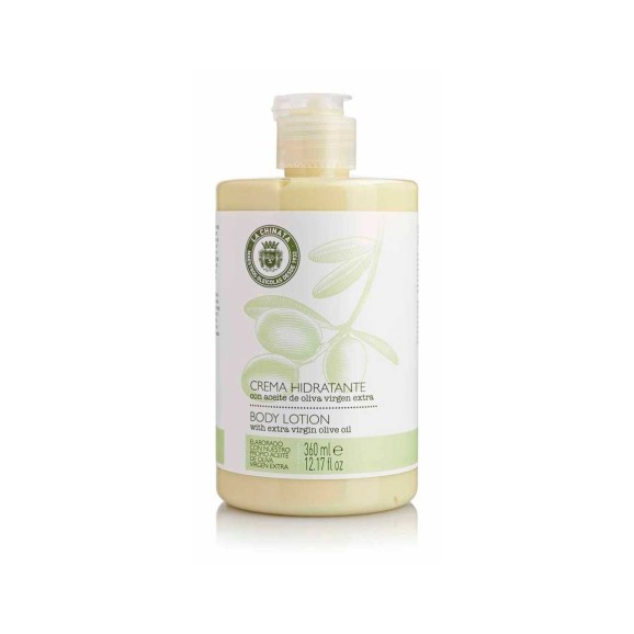 Feuchtigkeitscreme Olivenöl - Flasche 360 ml.