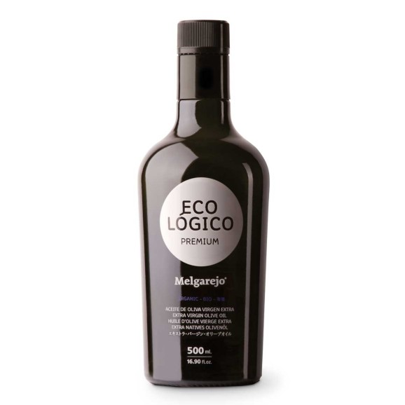 Melgarejo Premium Picual ORGANIC - Glass bottle 500 ml.