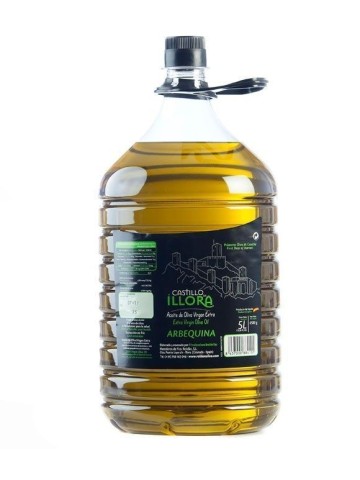 Castillo de Íllora Arbequina Garrafa PET 5 l. - Oliva Oliva