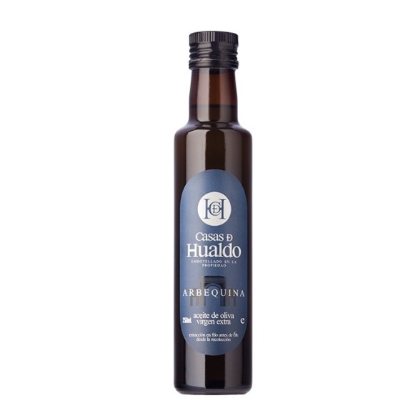 Casas de Hualdo - Arbequina botella de vidrio 250ml.