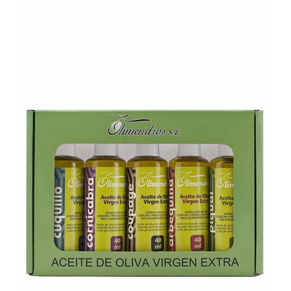 Olimendros - Etui 5 miniature von 40 ml.