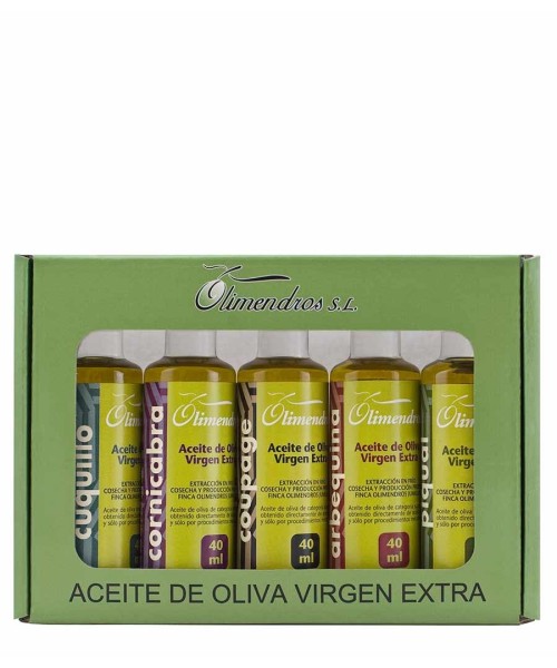 Olimendros - estuche 5 miniaturas de 40 ml.