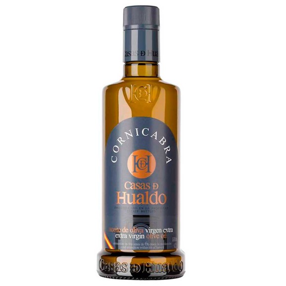 huile d'olive casas de hualdo cornicabra bouteille en verre 500 ml
