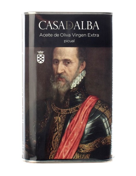 huile d'olive oliva casa de alba duque tiziano boîte de500ml