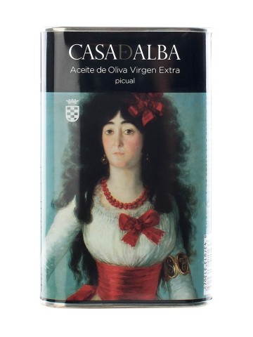 aceite de oliva casa de alba duquesa goya lata de 500ml