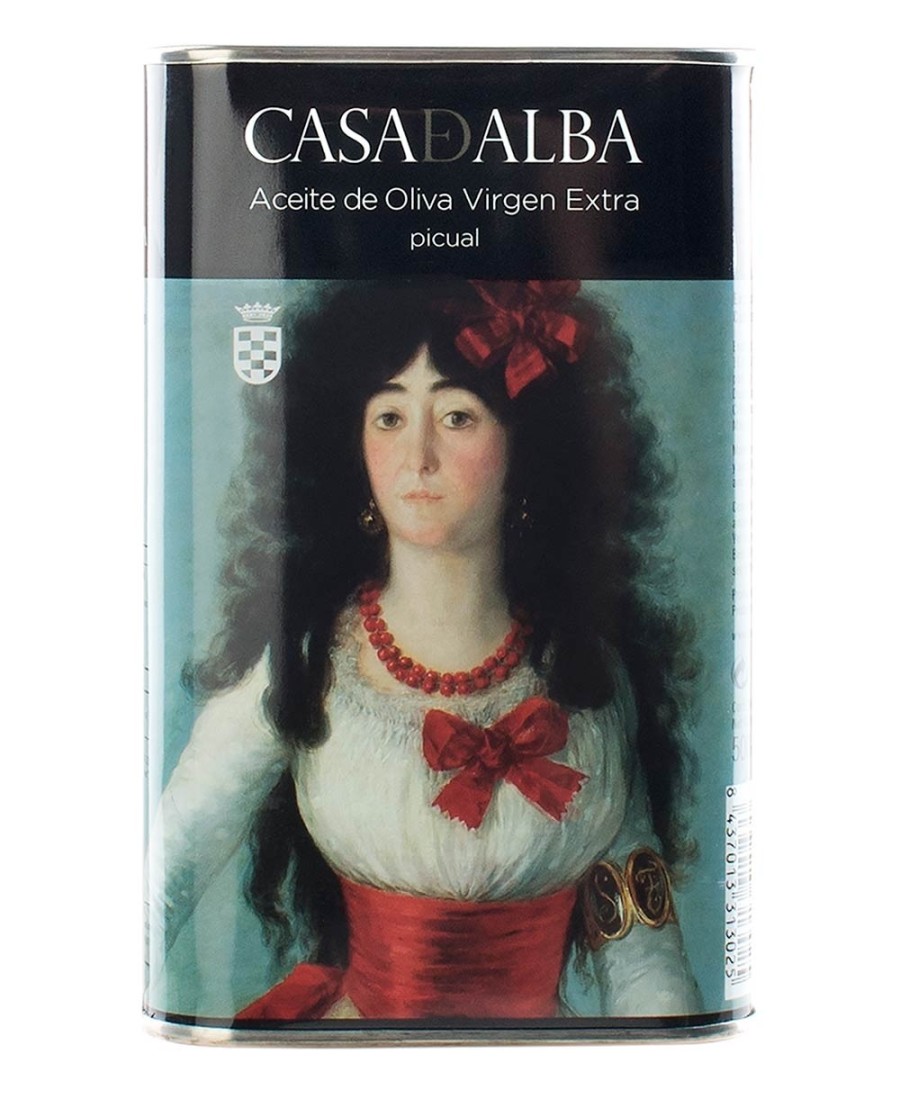 aceite de oliva casa de alba duquesa goya lata de 500ml